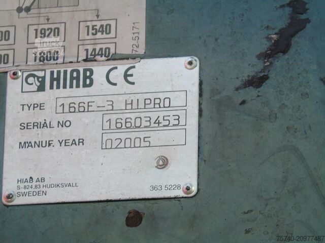 Camion-grue MAN TGA 41.440 8X4 + HIAB 166 E-3 HIPRO + REMOTE + ...