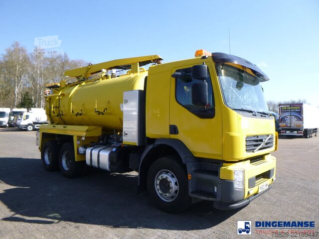 Засмукващо превозно средство Volvo FE 300 6X4 Whale vacuum tank 10.2 m3