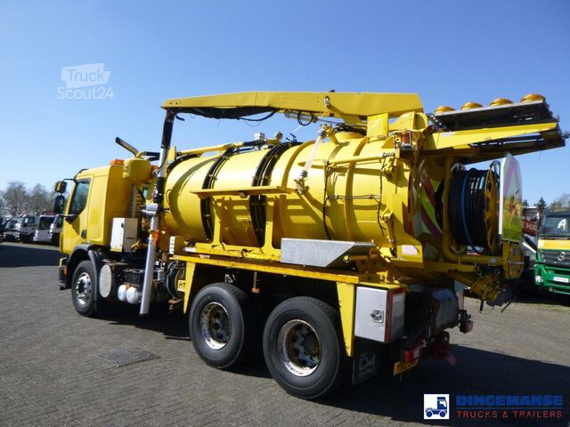 Засмукващо превозно средство Volvo FE 300 6X4 Whale vacuum tank 10.2 m3