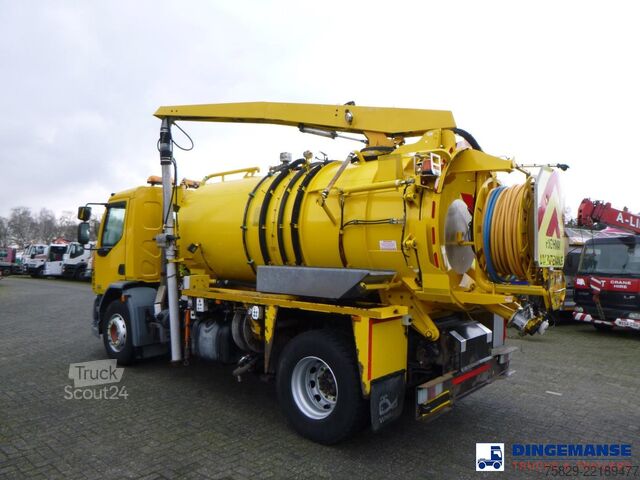 Засмукващо превозно средство D.A.F. LF 55.220 4X2 Whale vacuum tank 8.1 m3