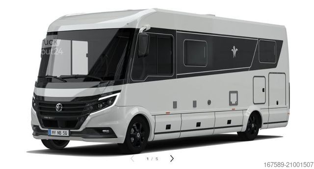 Integraal camper NIESMANN+BISCHOFF Arto 78, Fest-/Gastank,Hubstütz,SAT,Klima,450Ah