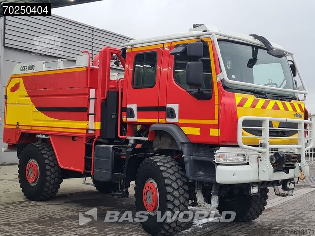 Fire truck Renault CCFS 6000 4X4 Renault Thomas Sides 6000 Ltr 4x4...