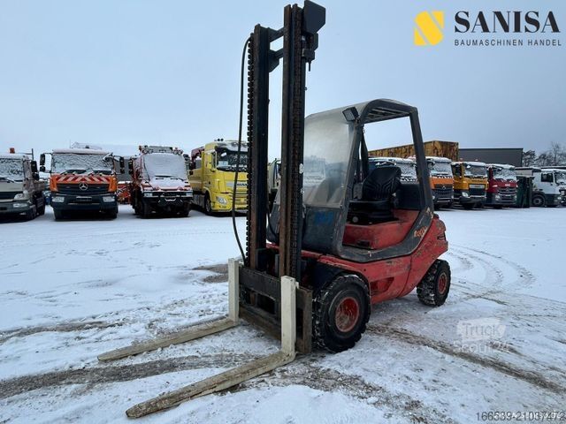 Chariot élévateur frontal LINDE H30D/Zusatzhydraulik/Kabine/4,60m Hubhöhe/3 Tonn