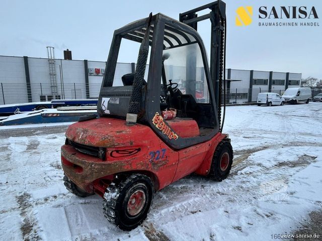 Chariot élévateur frontal LINDE H30D/Zusatzhydraulik/Kabine/4,60m Hubhöhe/3 Tonn