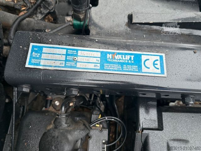 Haakarm vrachtwagen MAN TGX 26.440 Abrollkipper HYVA 20.60.S