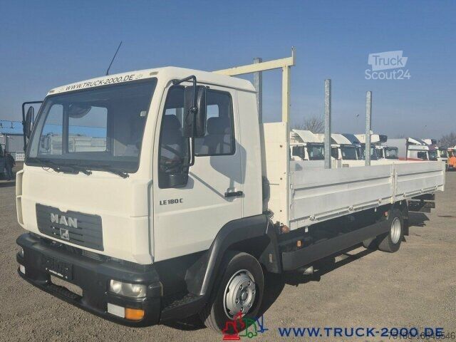 Camionnette MAN 8.160 Lange Pritsche 6.15m 3 Sitzer Nur 280TKM