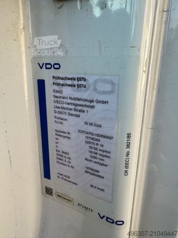 Three-way tipper van IVECO Daily  70C180 Dreiseitenkipper TOP