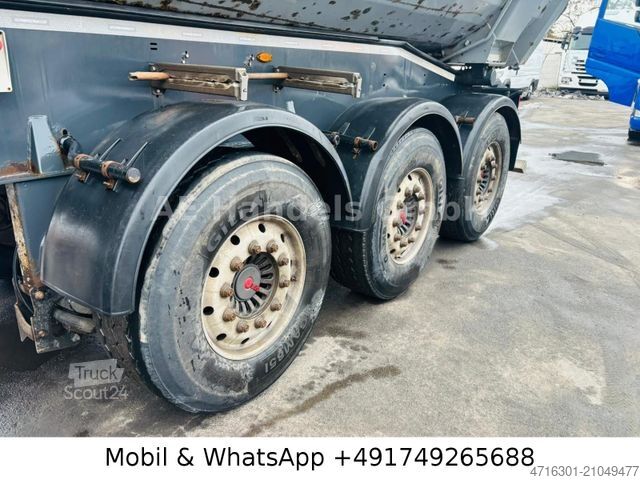 Ημιρυμουλκούμενο ανατρεπόμενο SCHWARZMÜLLER K-Serie SK 28m3 E-Verdeck|Liftachse|Alcoa|Wabco