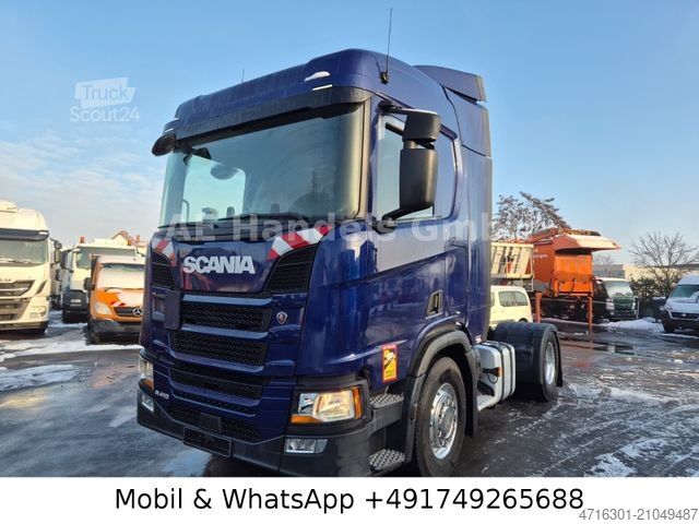 Tracteur routier standard SCANIA R410 BL 4x2|Retarder|Standklima|Hydraulik|Alcoa