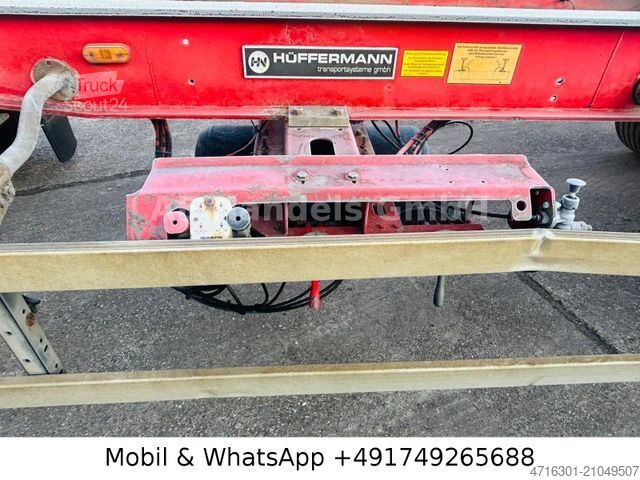 Roll off trailer HÜFFERMANN HSA 18.70 Abrollanhänger Drehschemel | Wabco