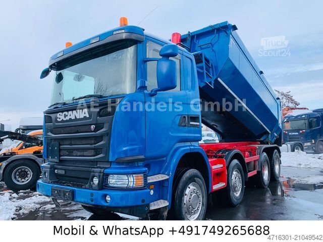 Kipper LKW SCANIA G480 BB 8x4 Kempf Thermo*Retarder|Tempomat|Alcoa