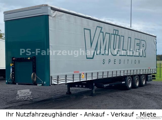 Öppen semitrailer med kapell KÖGEL S24-1*Volumen* LiftA*Hubdach*7 x vorhanden