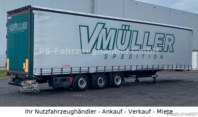Öppen semitrailer med kapell KÖGEL S24-1*Volumen* LiftA*Hubdach*7 x vorhanden