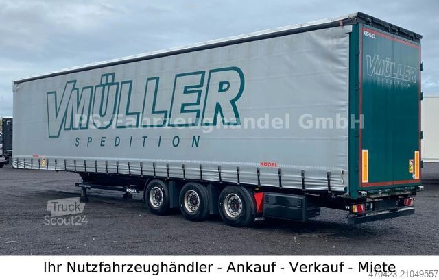 Öppen semitrailer med kapell KÖGEL S24-1*Volumen* LiftA*Hubdach*7 x vorhanden