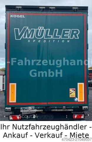 Öppen semitrailer med kapell KÖGEL S24-1*Volumen* LiftA*Hubdach*7 x vorhanden