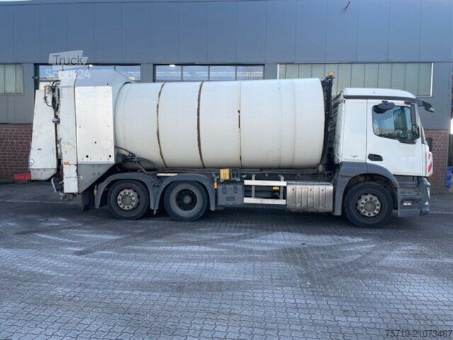Müllwagen Mercedes-Benz 2533 6x2 Antos Faun RotoPress