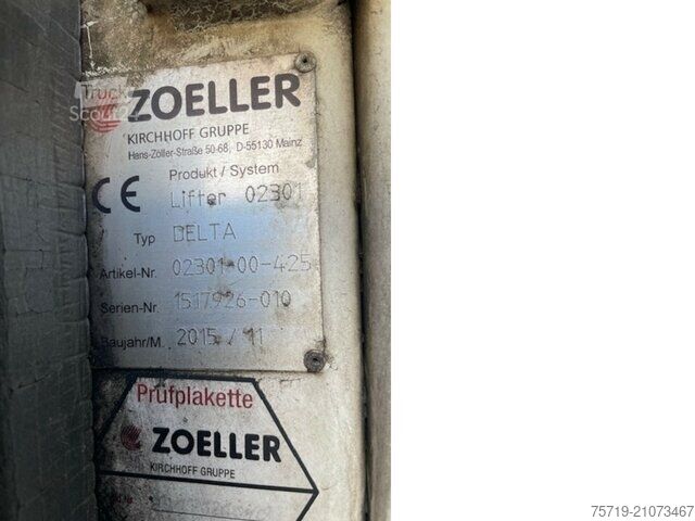 Müllwagen Mercedes-Benz 2533 6x2 Antos Faun RotoPress