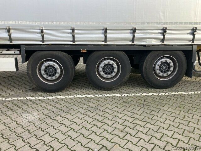 Open semitrailer with tarp Krone Profi Liner SDP 27 eLB50-CS