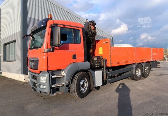 Platforma deschisă MAN TGS 26.320 6x2-2 BL