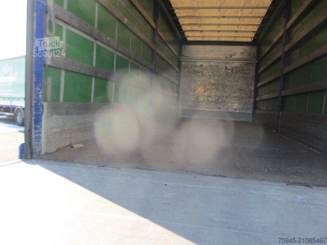 Φορτηγό πλατφόρμα με μουσαμά RENAULT D12/280, LBW, TÜV 03/2026