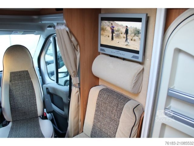 Semi-integrated camper DETHLEFFS Globebus T004 Einzelbetten Klimaautomatik