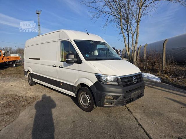 Højt tag varevogn VOLKSWAGEN Crafter 3,5 to, 1+2 Sitzer, AHK, 6 Gang man Scha