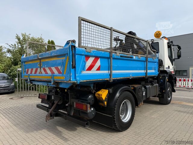 Damperli kamyon IVECO Trakker 330 4x4 Meiller Kipper+Hiab 088B-2 Funk