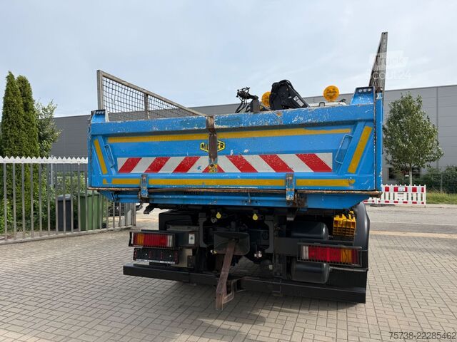 Damperli kamyon IVECO Trakker 330 4x4 Meiller Kipper+Hiab 088B-2 Funk