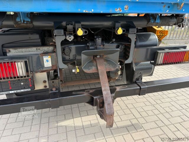 Üç taraflı damperli kamyon IVECO Trakker 330 4x4 Meiller Kipper+Hiab 088B-2 Funk