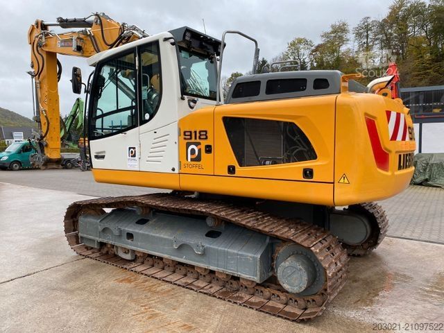 Εκσκαφέας ερπυστριοφόρος LIEBHERR R 918 LC *MIETEN* Likufix SW 48