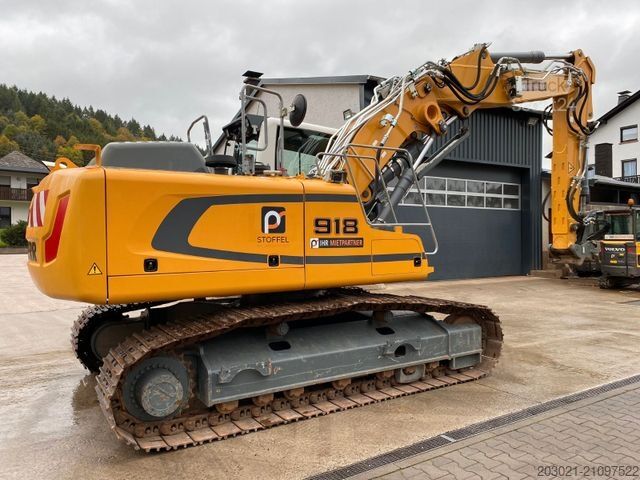 Εκσκαφέας ερπυστριοφόρος LIEBHERR R 918 LC *MIETEN* Likufix SW 48