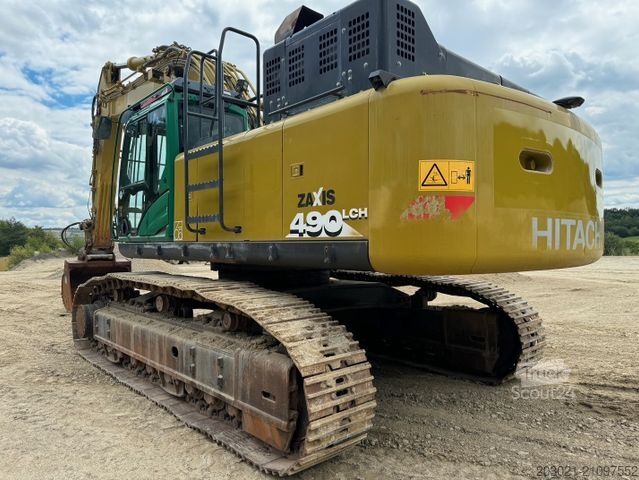Εκσκαφέας ερπυστριοφόρος HITACHI ZX 490 LCH - 6 *Likufix / nur 7000h / Insp. NEU!