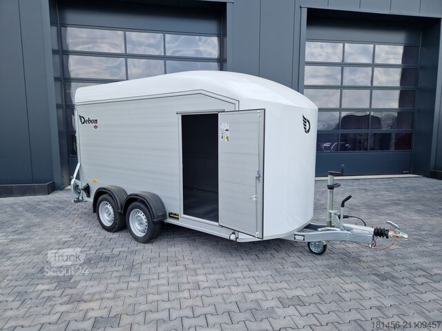 Motorradanhänger Cheval Liberté C700 aerodynamischer Koffer Pullman Fahrwerk 100km/H