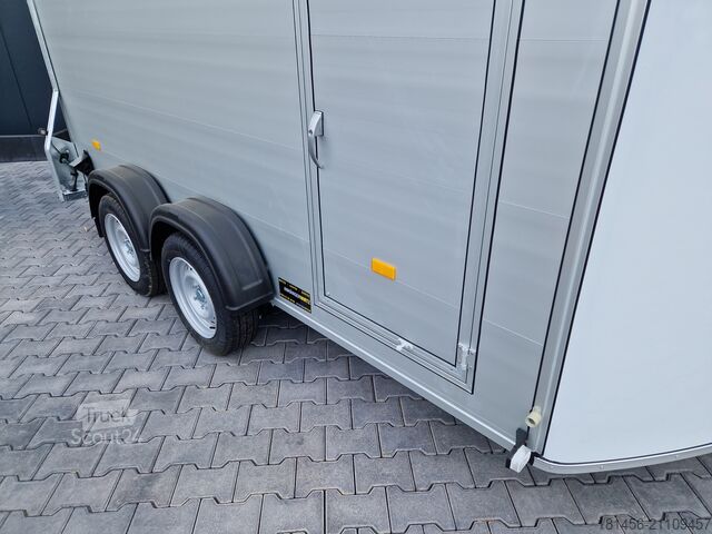 Motorradanhänger Cheval Liberté C700 aerodynamischer Koffer Pullman Fahrwerk 100km/H