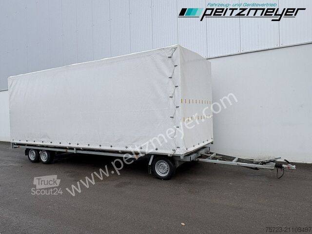 Anhänger mit Pritsche & Plane  3 Achs-Pritschenanhänger Rota-3