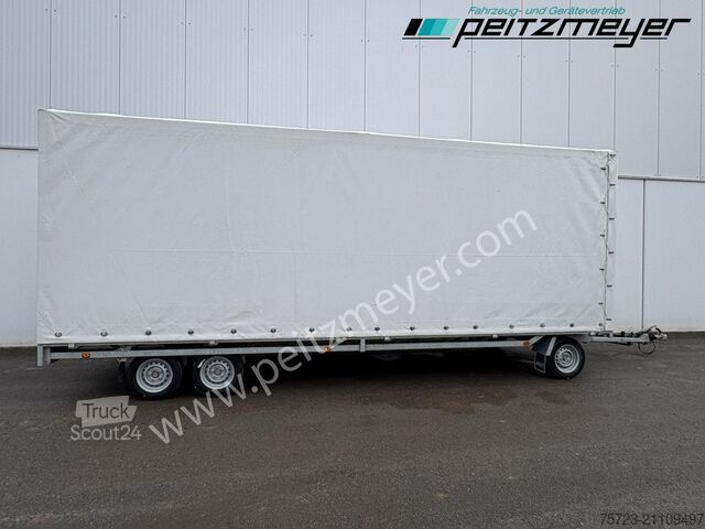 Anhänger mit Pritsche & Plane  3 Achs-Pritschenanhänger Rota-3