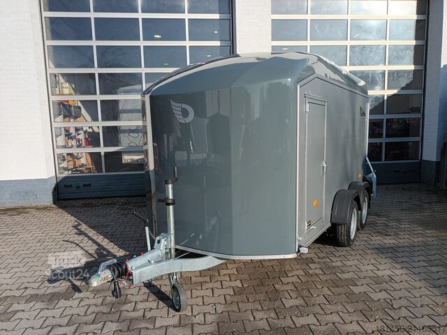 Kuffert Cheval Liberté Roadster 700 irgrau 380x180x200cm Serviceklap Pullman