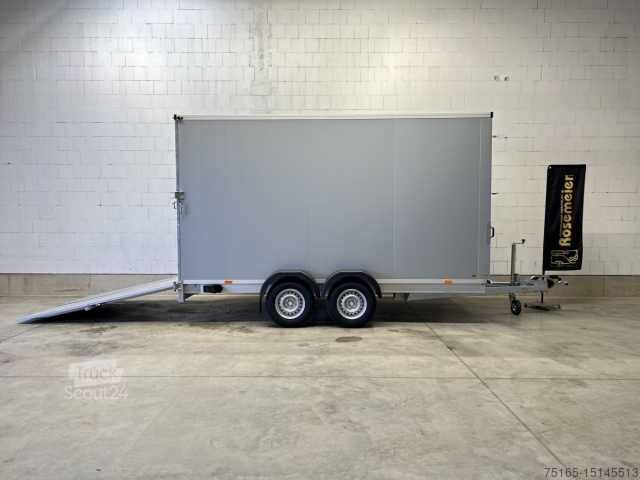 Κλειστό ρυμουλκούμενο Vezeko TK C 27.40 SP Kombi Rampe Sond Kofferanhänger