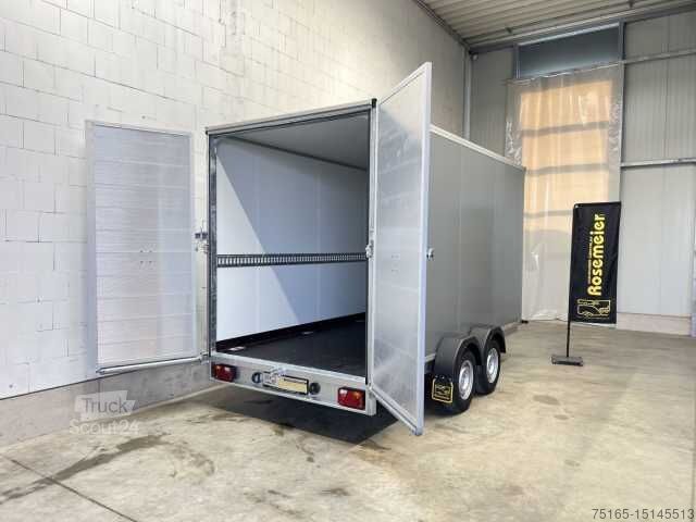 Κλειστό ρυμουλκούμενο Vezeko TK C 27.40 SP Kombi Rampe Sond Kofferanhänger