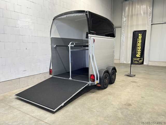 Remorque de transport de chevaux Böckmann Champion Esprit silver+blackSK Pferdeanhänger