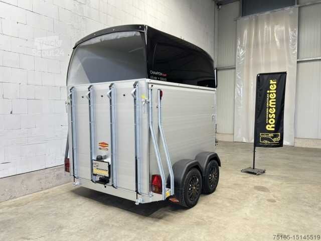 Remorque de transport de chevaux Böckmann Champion Esprit silver+blackSK Pferdeanhänger