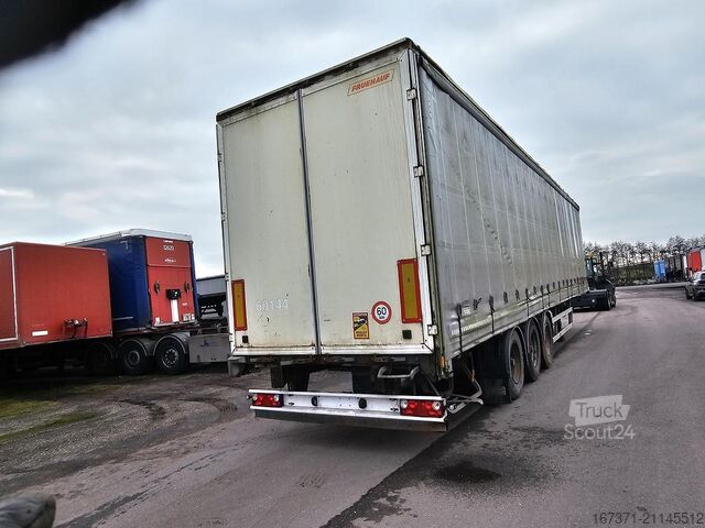 2004 FREUHAUF T39B 3-OSIOWA FIRANKA | OTWARTY DACH | OSIE BPW. FREUHAUF T39B 3 AXLE CURTAINSIDE |OPEN ROOF | BPW AXLES.