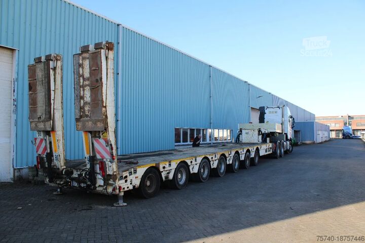 LÄglastare Faymonville 7 AXLE hydrolisch + 8.50 extendable + 110 tons