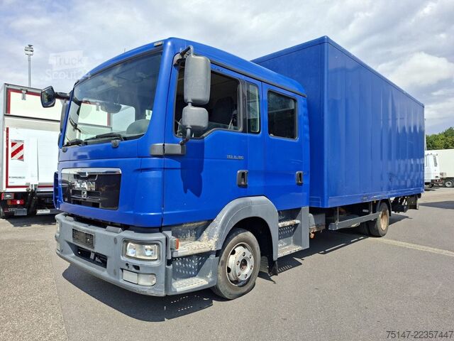 Dostavno vozilo s kesonom MAN TGL 8.180 4x2 BL 7-Sitzer Klima Doppelkabine
