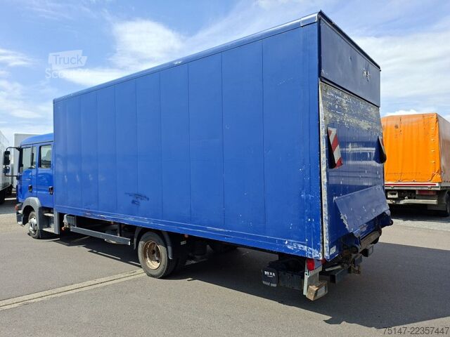 Dostavno vozilo s kesonom MAN TGL 8.180 4x2 BL 7-Sitzer Klima Doppelkabine