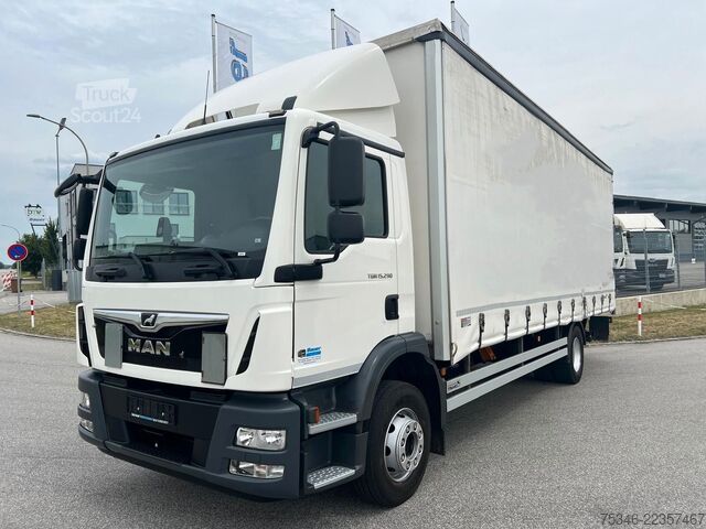 LKW mit Pritsche & Plane MAN TGM 15.290/BL/Pritsche7,20m/LBW/NL 8,2to/180 tkm