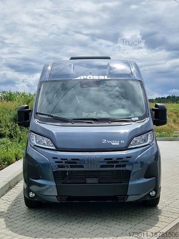 Τροχόσπιτο αυτοκινούμενο PÖSSL 2Win R Plus Automat, Markise, Solar, Kamera, ACC