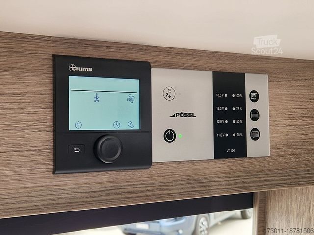 Τροχόσπιτο αυτοκινούμενο PÖSSL 2Win R Plus Automat, Markise, Solar, Kamera, ACC