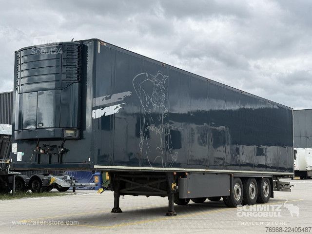 شبه مقطورة مبردة Schmitz Cargobull Tiefkühler Standard Doppelstock Ladebordwand