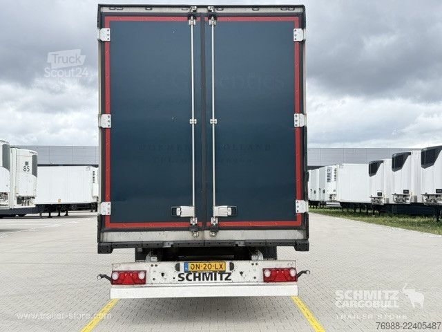 شبه مقطورة مبردة Schmitz Cargobull Tiefkühler Standard Doppelstock Ladebordwand